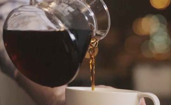 Complete the pour and enjoy